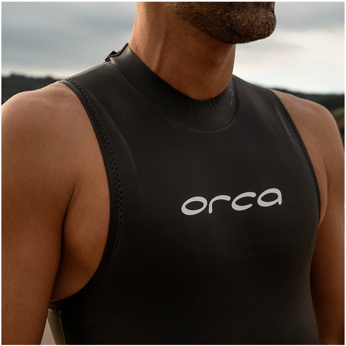 2024 Orca Mens Vitalis Light Open Water Swim Sleeveless Wetsuit NN2L0501 - Black